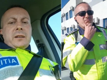 Cel mai cunoscut polițist român de pe TikTok își îndeamnă colegii să nu mai dea amenzi șoferilor