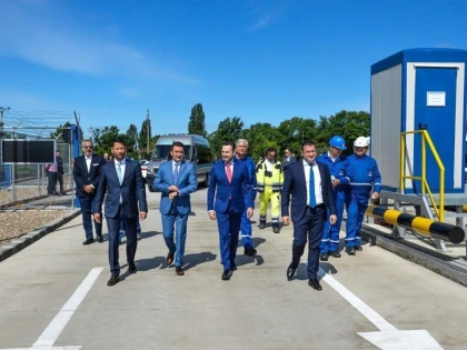 Cel mai mare centru de distribuție carburanţi din vestul României, inaugurat la Arad