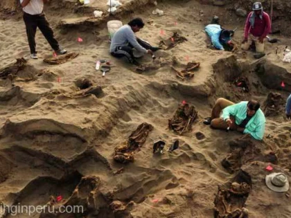 Cel mai mare sit de sacrificare a copiilor din cultura Chimu, descoperit în Peru