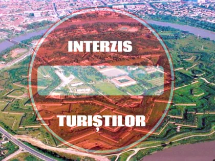 Cetatea Aradului, interzisă turiștilor!