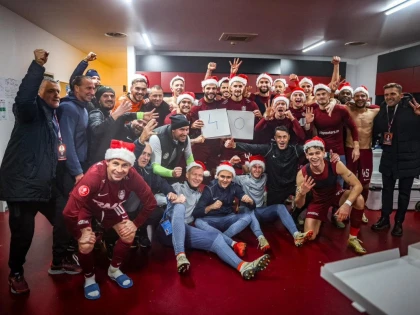 CFR a făcut show în derby-ul Clujului! Anul se încheie cu Dinamo - Voluntari, meci de interes și pentru UTA