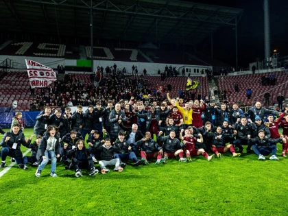 CFR Cluj a trecut la penalty-uri de CSU Craiova și s-a calificat în semifinalele Cupei României