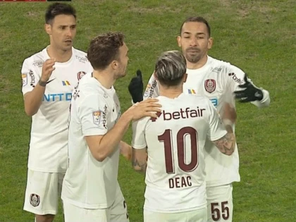 CFR Cluj câştigă în stil italian la Arad, iar UTA se poate gândi la play-out