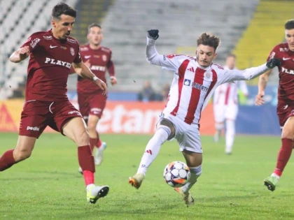 CFR Cluj câștigă restanța de la Galați și este a doua în SuperLiga, după concitadina „U”!