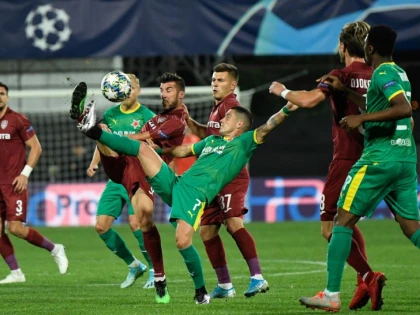 CFR Cluj e departe de grupele Ligii, după 0-1 cu Slavia Praga