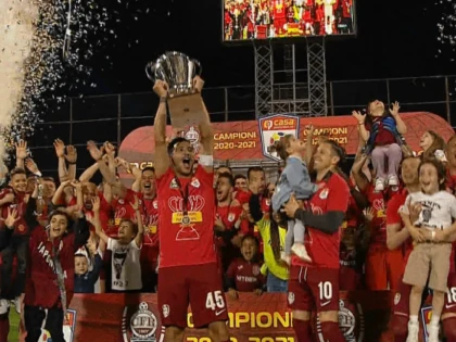 CFR Cluj este campioană pentru a cincea oară la rând, arădeanul Panin îşi leagă numele de toate titlurile!