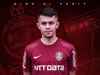 CFR Cluj l-a prezentat oficial pe Denis Rusu. Fostul utist se antrenează sub comanda lui Şumudică