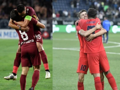 CFR Cluj și FCSB s-au calificat în grupele Conference League, Craiova - eliminată la penalty-uri!
