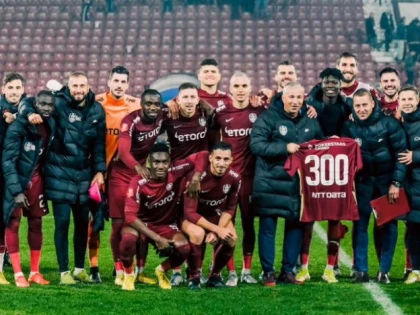 CFR Cluj urcă pe podium și o ține pe FCU Craiova lângă UTA, în zona retrogradării