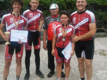 CICLISTII DE LA VOINTA ARAD S-AU REMARCAT LA CUPA FEDERATIEI PE SOSEA