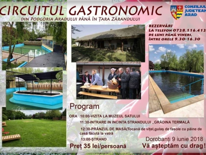Circuitul Gastronomic Arădean ajunge la Dorobanți