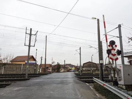 Circulație deviată de pe strada Câmpul Liniștii