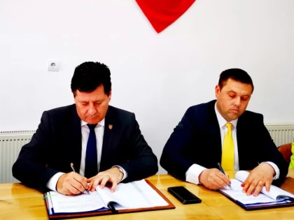 CJA a semnat contractul pentru modernizarea drumului Gurahonț-Dieci-Buteni