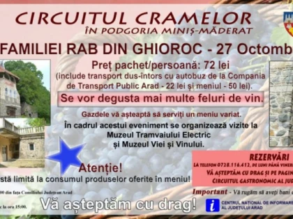 CJA reia programul ”Circuitul Cramelor”