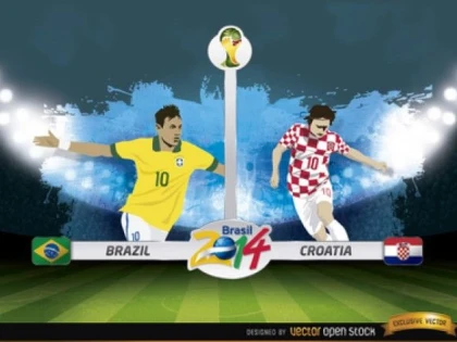 CM 2014: AVANCRONICA MECIULUI BRAZILIA - CROATIA