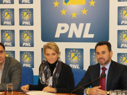 CO-PRESEDINTELE PNL ALINA GORGHIU, IN VIZITA LA ORGANIZATIA DIN ARAD