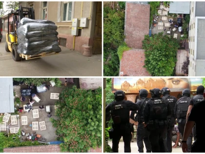 Cocaina cartelului Otoniel, de sute de milioane de euro, ascunsă la Arad