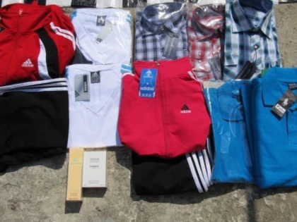 COMERCIANT DE HAINE CONTRAFACUTE, PRINS LA NADLAC