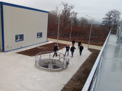 Compania de Apă a construit o stație nouă de epurare la Gurahonț