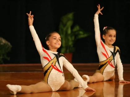 Concurs naţional de gimnastică aerobică, la Arad
