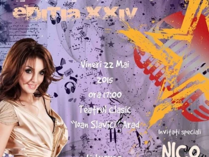 CONCURSUL "POP STAR" DEBUTEAZA LA TEATRUL CLASIC IOAN SLAVICI DIN ARAD
