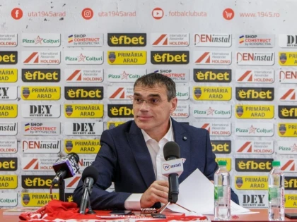 Conducerea AFC UTA atacă la rupere asociația suporterilor: ”De aproape un an dezinformează agresiv, nu dețin dreptul de comercializare a mărcii UTA!”
