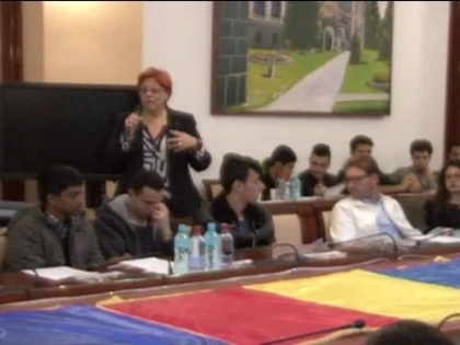 CONDUCEREA UVVG ARAD S-A ÎNTÂLNIT CU STUDENȚII STRĂINI