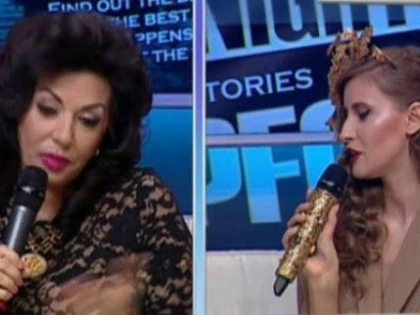 CONFRUNTARE CU SCANTEI: CARMEN HARRA VERSUS IULIA ALBU INTR-O EMISIUNE TV
