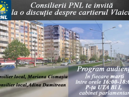Consilierii PNL Adina Dumitrean și Mariana Cismașiu invită în fiecare marți arădenii în audiență