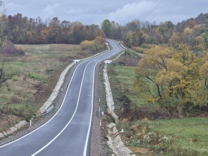 Consiliul Județean a recepționat lucrările la drumul Dieci-Dezna