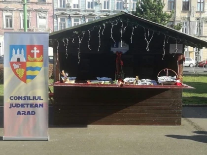 Consiliul Județean Arad, prezent la Târgul de Iarnă