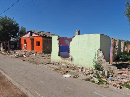 Construcțiile ilegale de pe strada Mărului au fost demolate