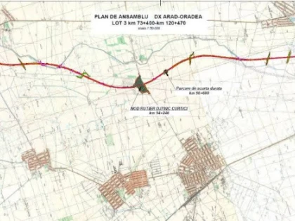 Contractele pentru Drumul Expres Arad–Oradea, complet semnate. Lotul 3 intră în execuție