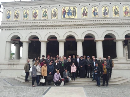 Corala Catedralei Arhiepiscopale din Arad a oferit răspunsurile liturgice la Catedrala Patriarhală