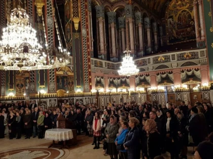 Corala preoților Arhiepiscopiei Aradului a concertat la Catedrala „Sfânta Treime”