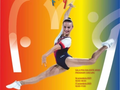 “Crema” gimnasticii aerobice româneşti e în weekend, la Arad! Polivalenta găzduieşte Naţionalele de juniori şi seniori