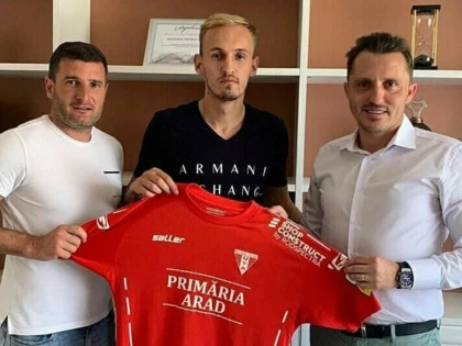 Cristi Puşcaş este noul mijlocaş al UTA-ei: ”Onorat că am ajuns aici”
