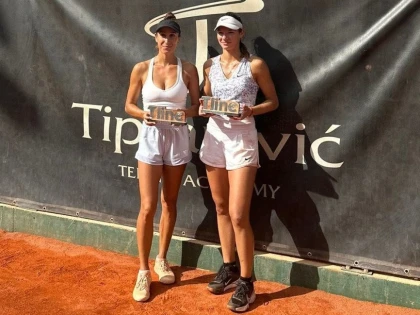 Cristina Dinu, tenismena de la Sportsin Arad, a jucat finala de dublu la turneul ITF din Serbia