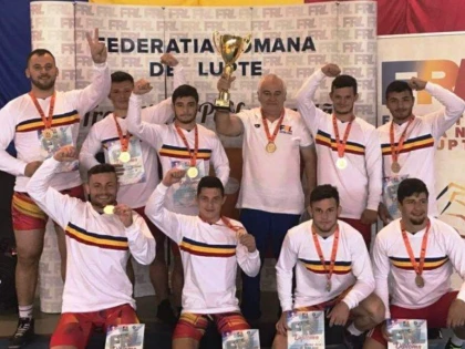 CS Astra este campioană naţională la lupte greco-romane