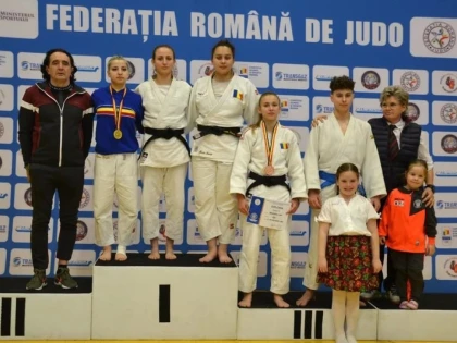 CS Universitatea Arad a urcat de patru ori pe podium la Naționalele de seniori la judo!