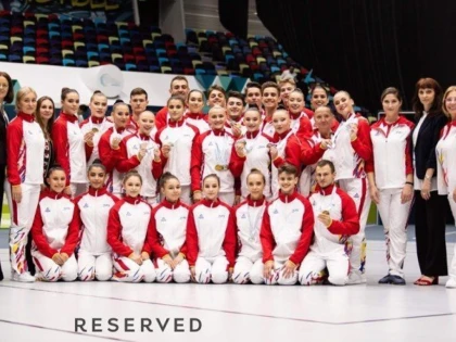 CS Universitatea Arad, şase medalii la Europenele de aerobic!