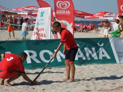 CS UNIVEST ARAD A LUAT START IN CAMPIONATUL NATIONAL LA OINA DE PLAJA