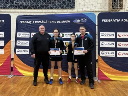 CSM Arad are două jucătoare în cantonamentul talentelor europene la tenis de masă