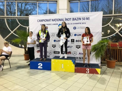 CSM Arad - bilanţ de opt medalii la Naţionalele de înot