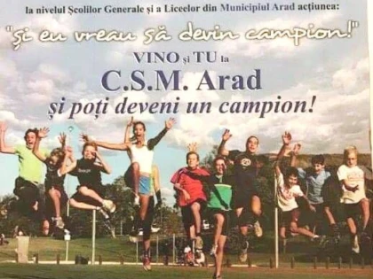 CSM Arad continuă acţiunea “Şi eu vreau să devin campion!”