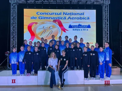 CSM Arad dă opt sportivi la Balcaniada de gimnastică aerobică! Trei sunt componenți ai lotului național de juniori (FOTO)