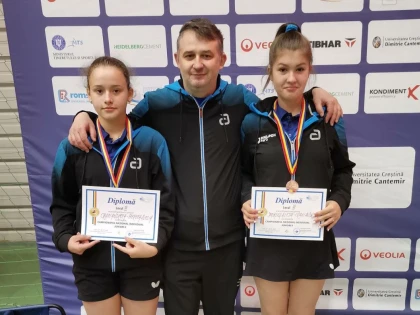 CSM Arad obţine încă două medalii naţionale la tenis de masă! (FOTO)