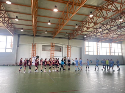 CSS „Gloria” Arad a organizat cu succes al cincilea turneu din Campionatul Județean de handbal feminin