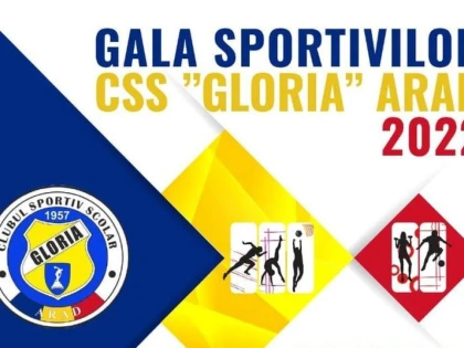 CSȘ Gloria Arad își va premia în cadru festiv cei mai buni sportivi ai anului trecut