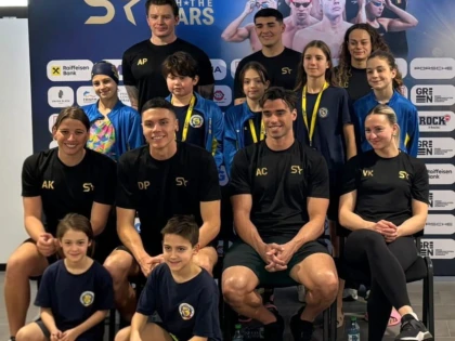 CSS „Gloria” Arad, rezultate remarcabile la competiția internațională de înot „Sprint with the Stars”, desfășurată la Otopeni
